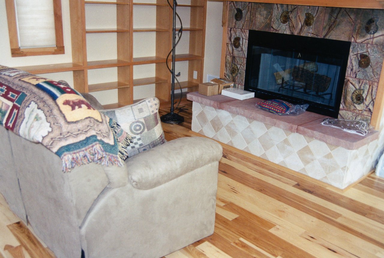 Twin Lakes Livingroom in progress Jan 05